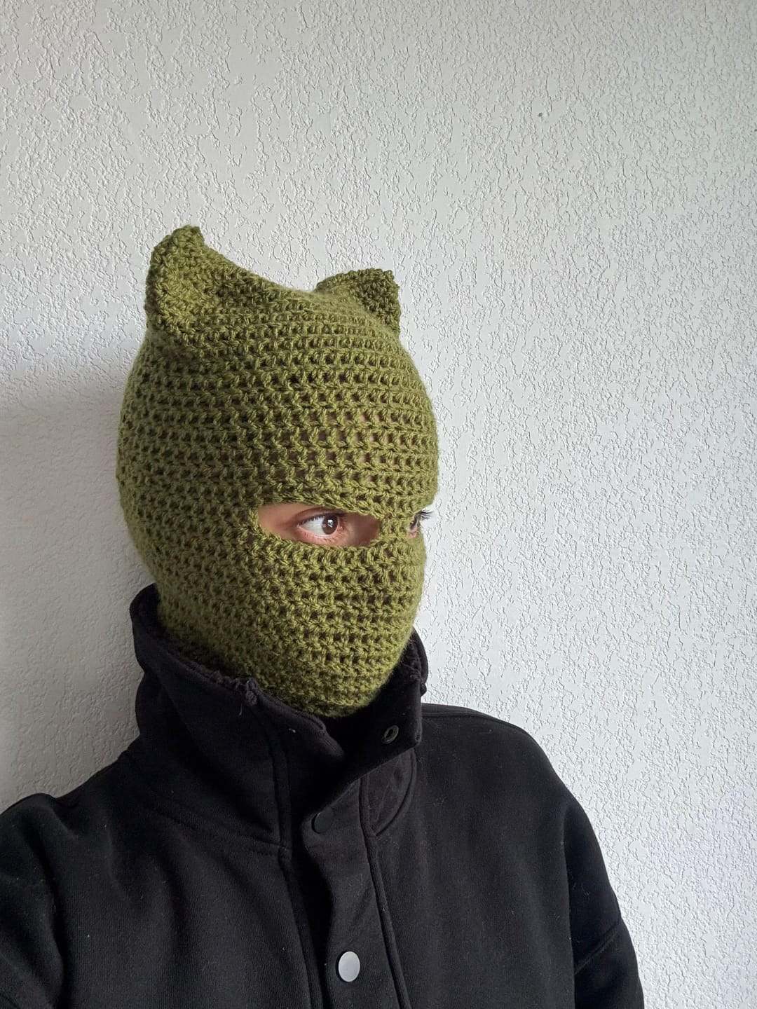 Cute Bunny Balaclava Crochet (PDF Pattern + Vid tutorials)