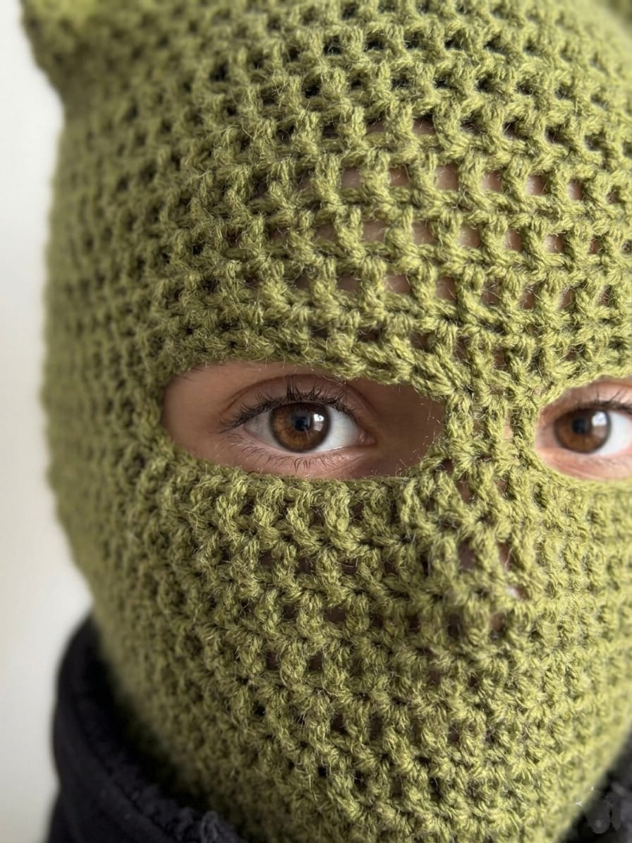 Cute Bunny Balaclava Crochet (PDF Pattern + Vid tutorials)